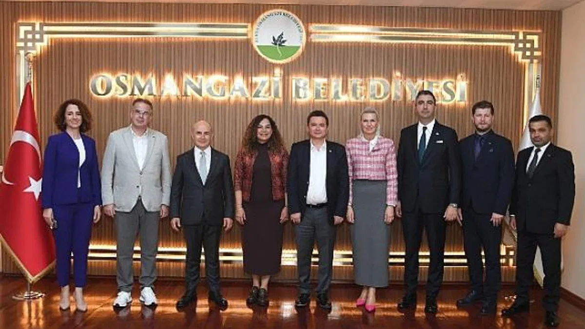 Başkan Aydın, belediye başkanlarını ağırladı