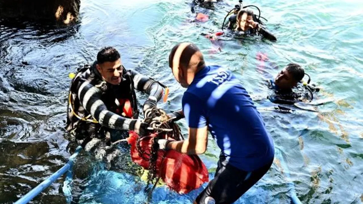 Antalya’da denizden çıkan atıklar sanat eserine dönüşecek
