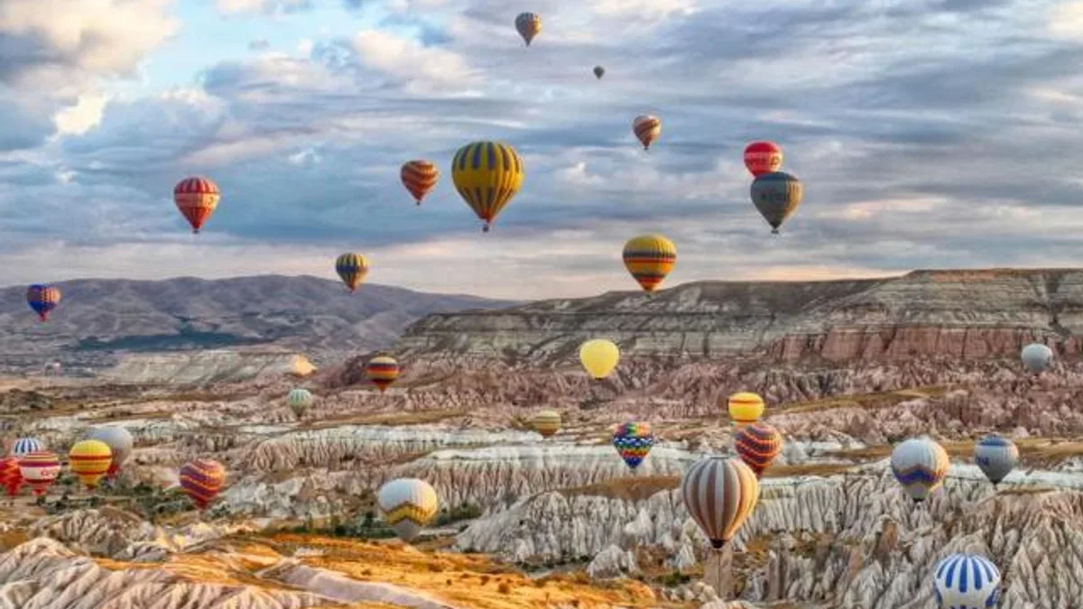 Sıcak hava balonları rekora uçtu!