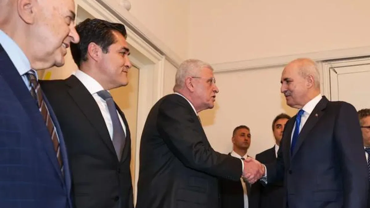 Kurtulmuş’tan Dervişoğlu’na ziyaret… Terörsüz Türkiye Komisyonu şeffaf olacak