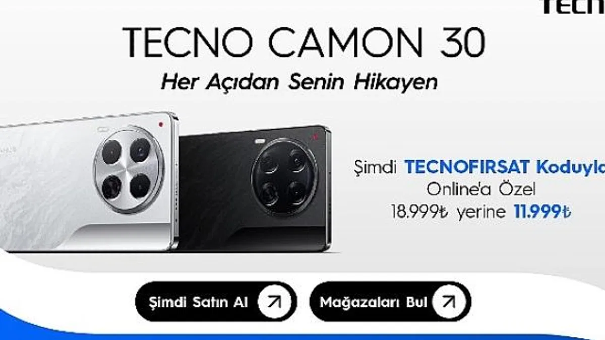 TECNO Türkiye online satış kanalını duyurdu!