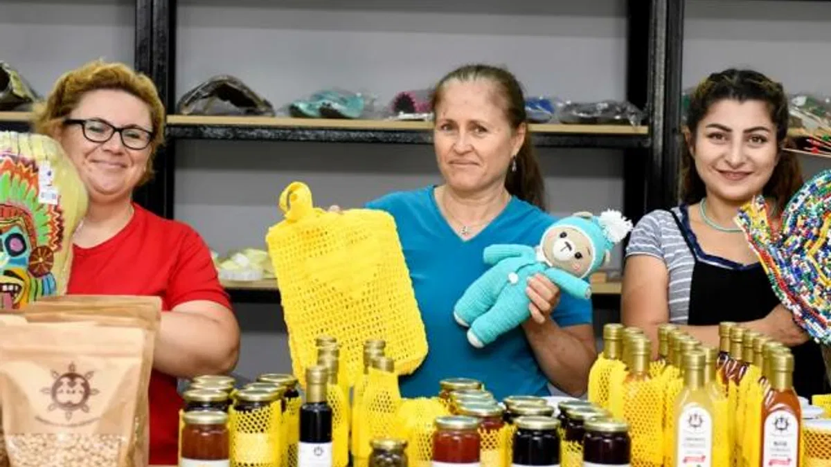 Antalya’da kadın emeği büyüyor