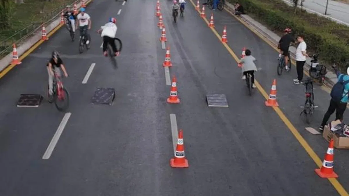 Eskişehir’de “Dünya Otomobilsiz Kent Günü” ilk kez kutlandı