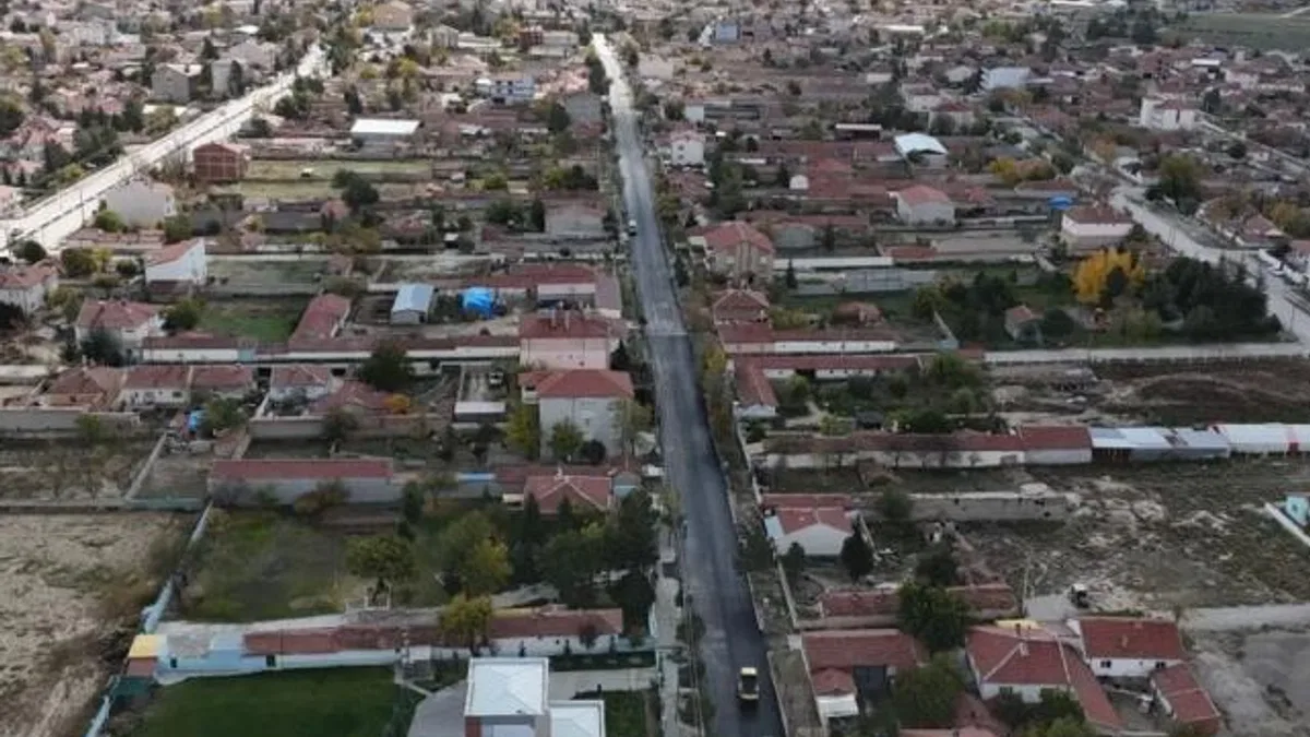 Eskişehir Büyükşehir’den kırsala yol yatırımı