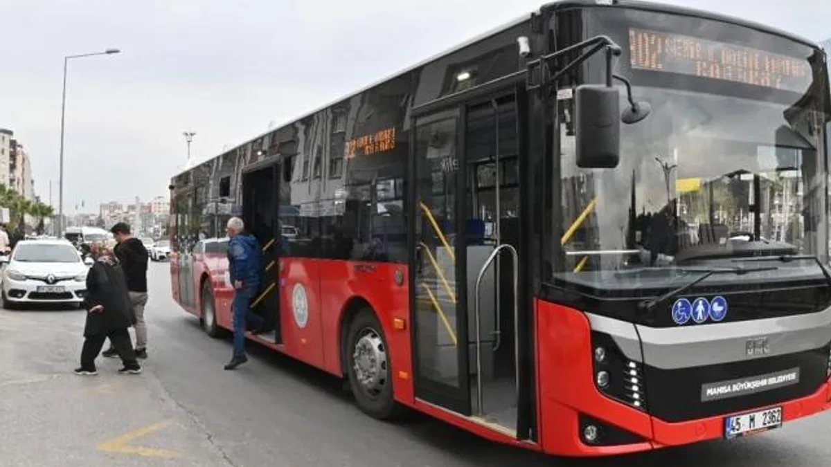Manisa’da 1 Mayıs’ta toplu taşıma ücretsiz
