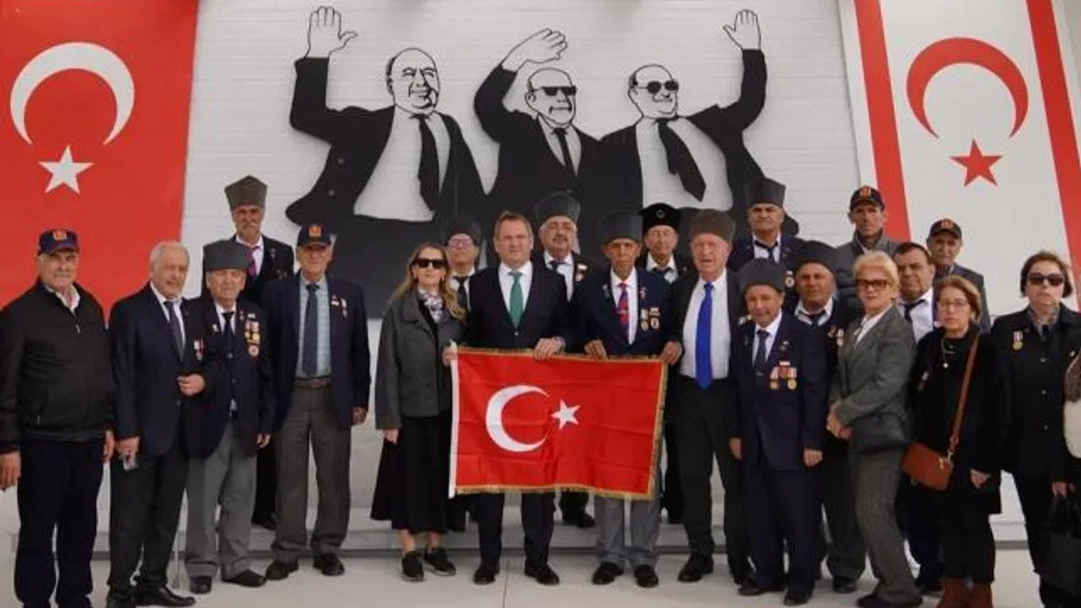Kıbrıs Barış Harekatı’na katılan gaziler 51 yıl sonra Yavru Vatan’da!