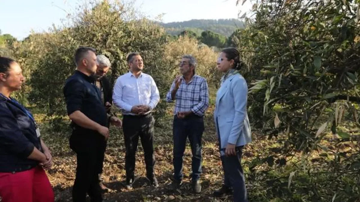 Muğla’da dondan etkilenen üreticilerine gübre dağıtıldı