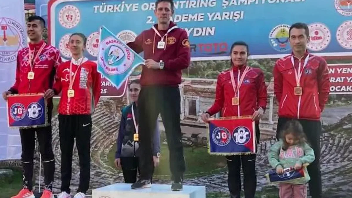 Oryantiringte Jandarma Gücü madalyaları topladı