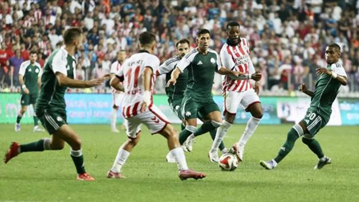 Samsunspor 0-0 Panathinaikos (Maç Sonucu) Samsunspor Konferans Ligi’nde devam edecek!