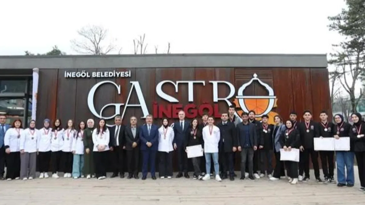 Bursa İnegöl’de Başkan Taban gastronomi şampiyonlarını ağırladı