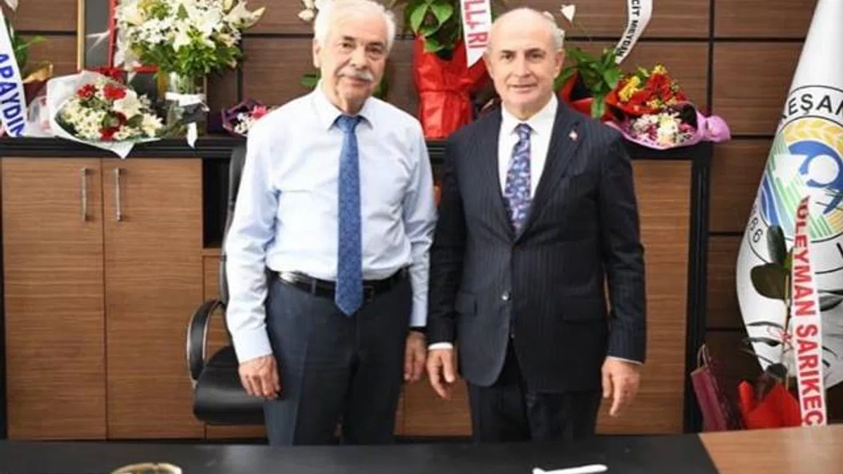 Hasan Akgün’den, Mehmet Özcan’a ziyaret