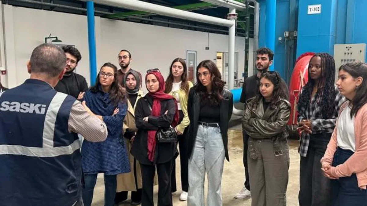 Sakarya’da su arıtma tesisleri eğitimlere konu oluyor