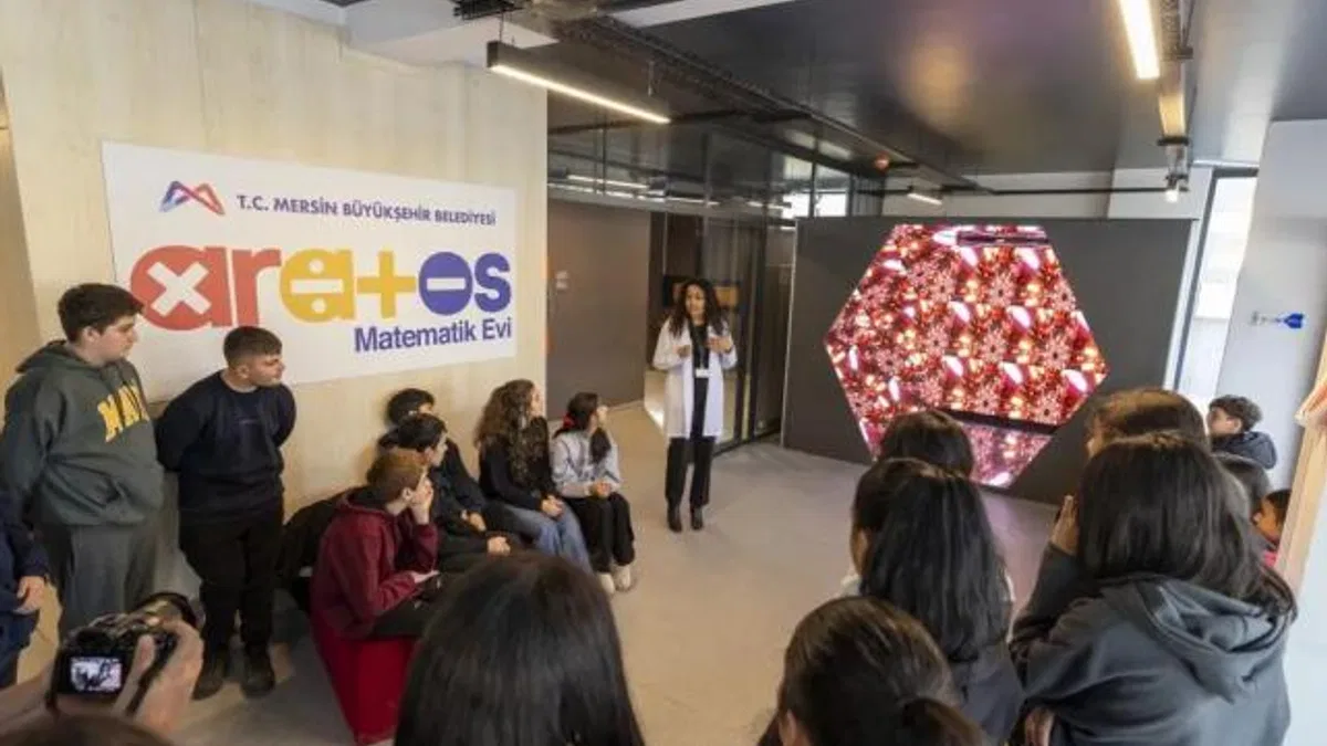 Mersin’de ‘Aratos Matematik Evi’ binlerce öğrenciyi ağırladı