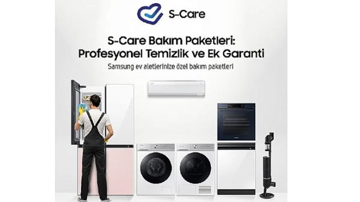 Samsung, ev aletleri için profesyonel bakım hizmeti başlattı