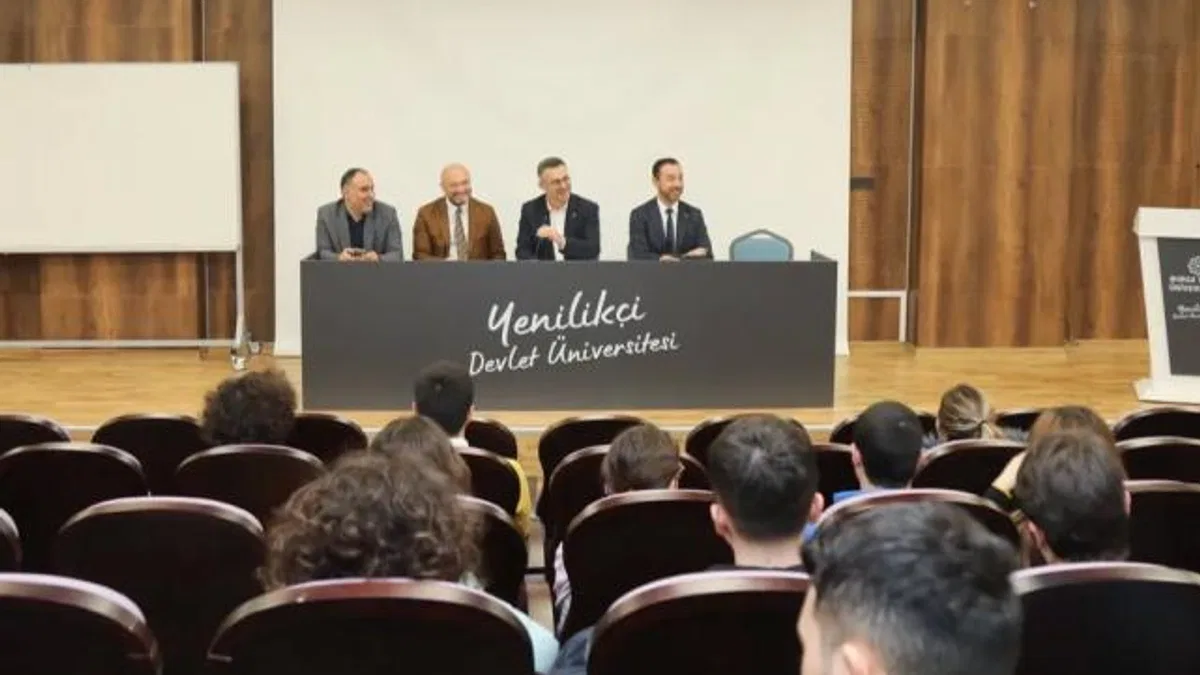 Rektör Çağlar öğrencilerle buluştu