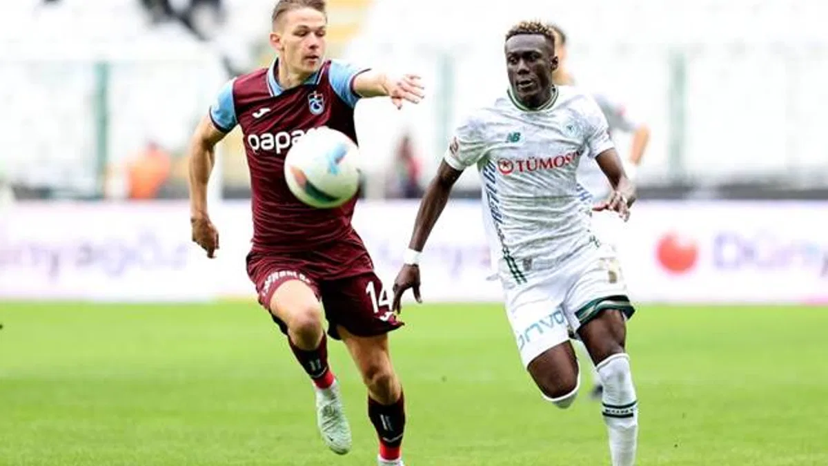 Tümosan Konyaspor 1-0 Trabzonspor (Maç Sonucu) Fırtınaya Konya engeli!