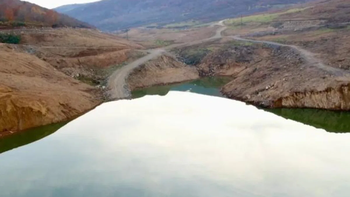 Ordu Korgan Barajı’nda su tutumuna başlandı