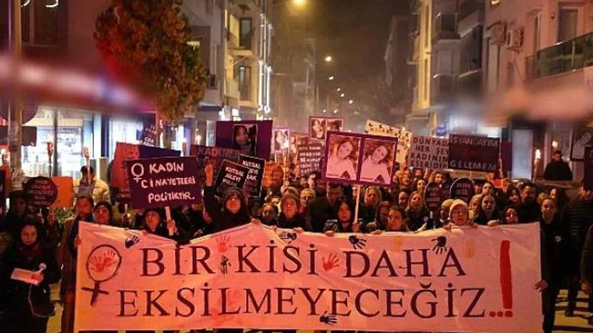 Seferihisar kadına yönelik şiddete karşı mücadelenin sesi oldu