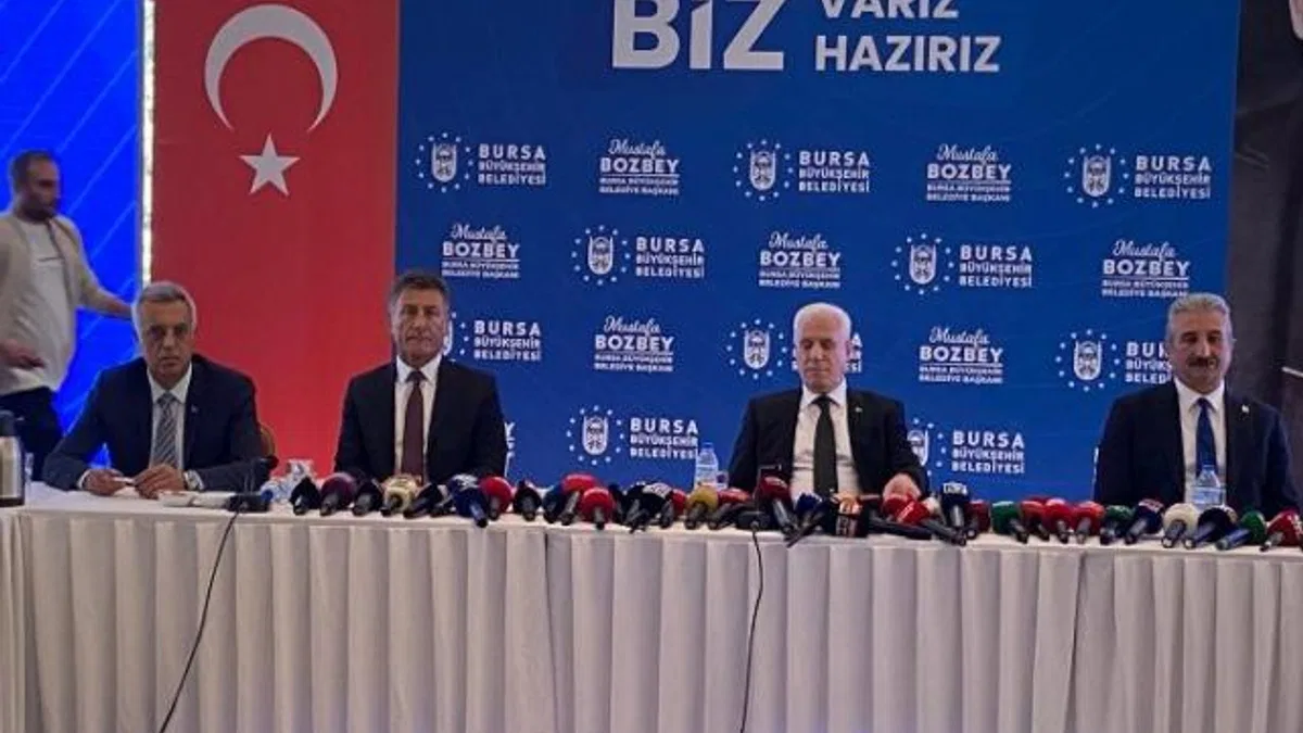 Başkan Bozbey, Bursa Büyükşehirin borcunu açıkladı