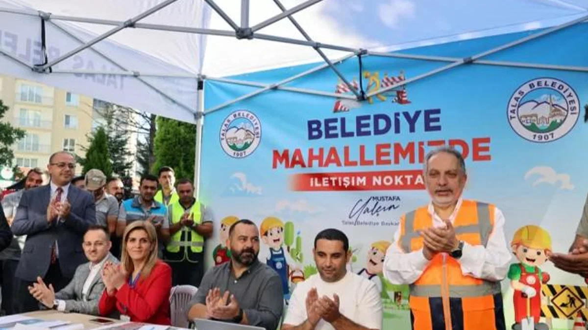 Kayseri Talas mahalle mahalle dolaşıldı