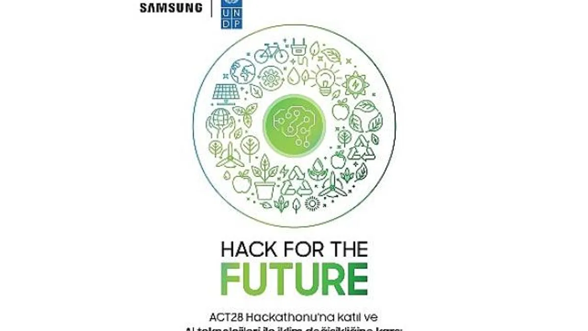 Samsung ve UNDP iş birliği olan ACT28 İklim için Yapay Zeka Hackathonu’na başvurular başladı