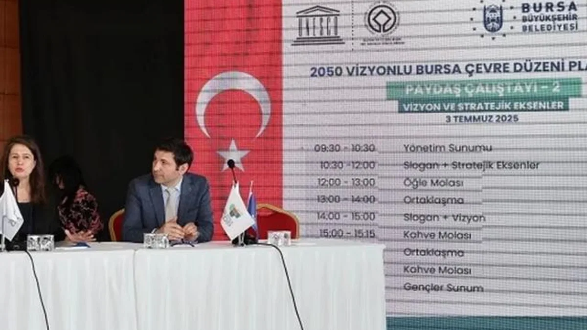 Bursa’nın ‘Çevre Düzeni Planı’ ortak akılla şekilleniyor