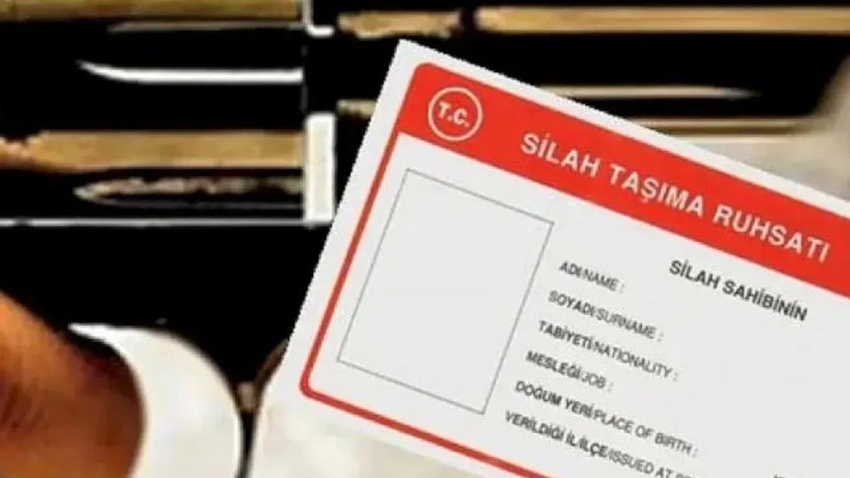 Silah taşıma ile ilgili maktu harç tutarları arttı
