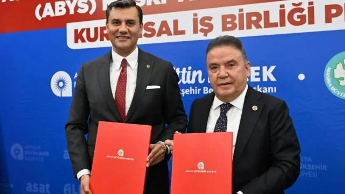 Manisa ve Antalya arasında dijital altyapı iş birliği