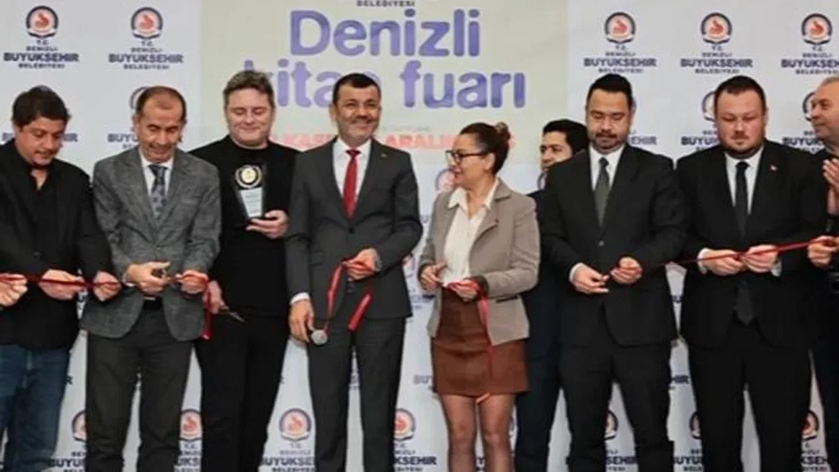 Denizli’de Kitap Fuarı heyecanı başladı