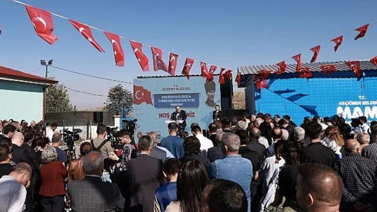 Keçiören’de Sokak Hayvanları İçin Mama Üretim Tesisi Açıldı