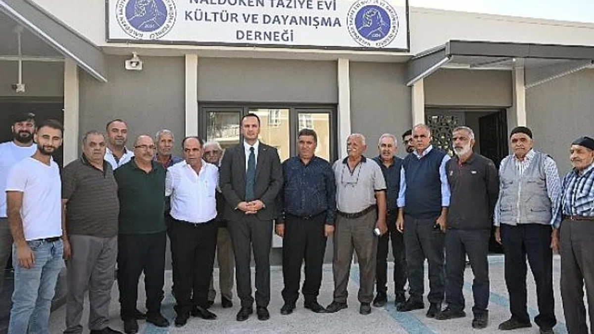 Başkan Ömer Eşki Naldöken sakinleriyle buluştu