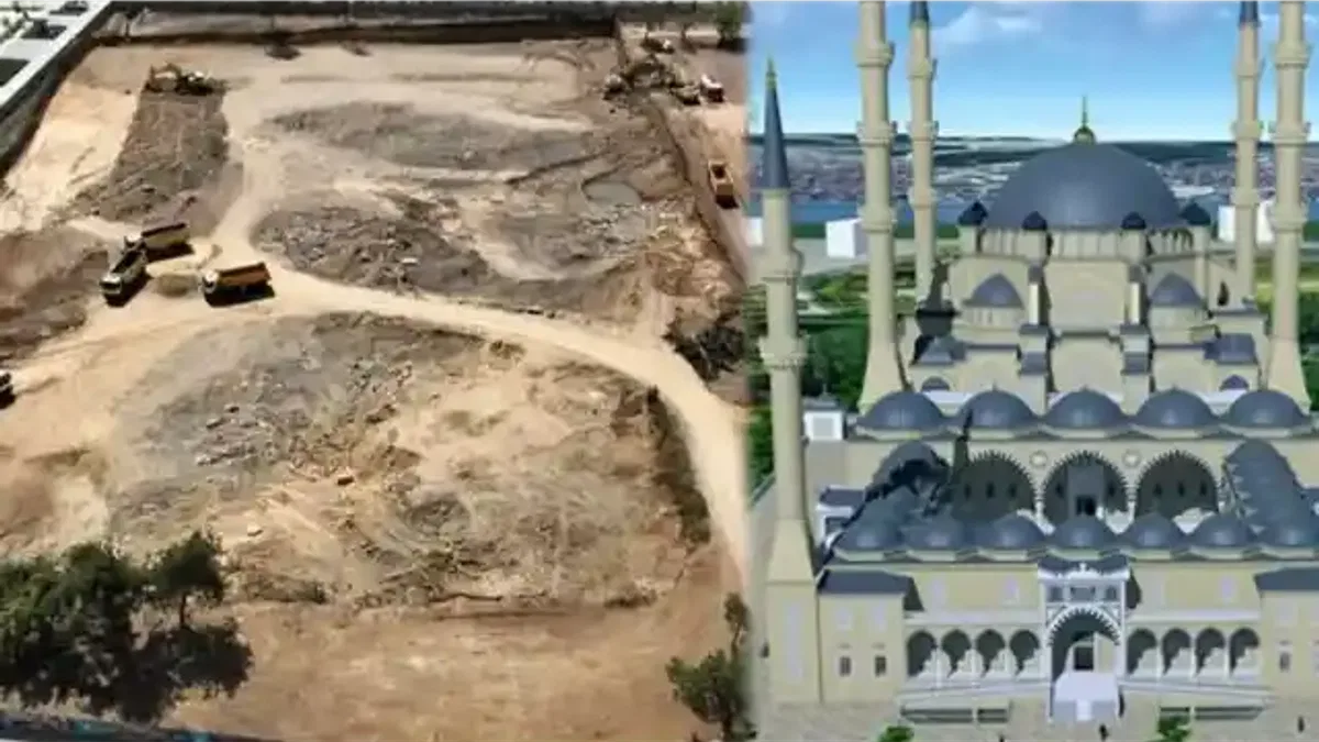 Kocaeli’de Millet Bahçesi’ne 10 bin kişilik cami