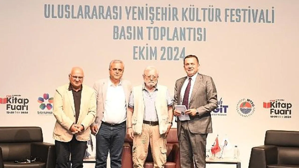 Uluslararası Yenişehir Kültür Festivali ve 9. CNR Kitap Fuarı yarın başlıyor