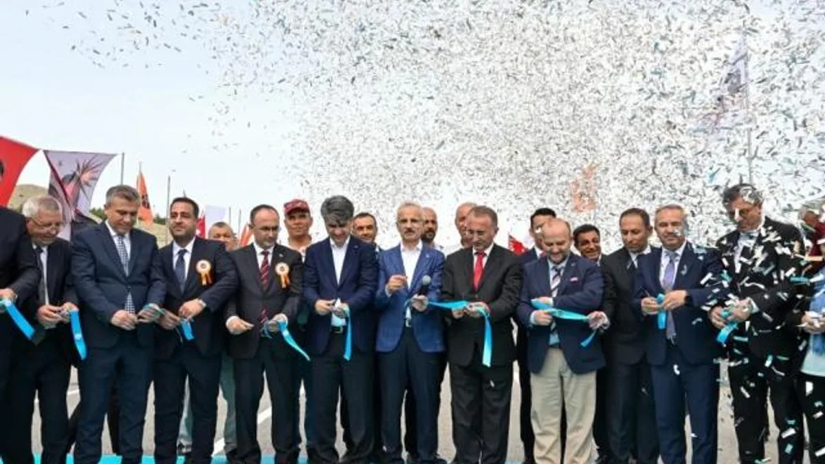 Bolu Göynük Çevre Yolu hizmete açıldı