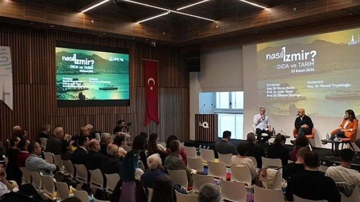 “Nasıl bir İzmir” serisi, gıda ve tarım paneli ile devam etti
