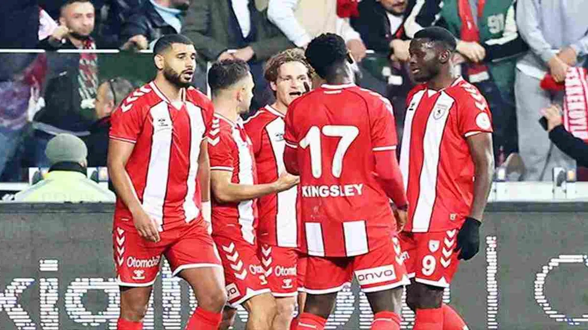 Reeder Samsunspor 2-1 Trabzonspor (Maç Sonucu) Samsun evinde fırtınayı devirdi!