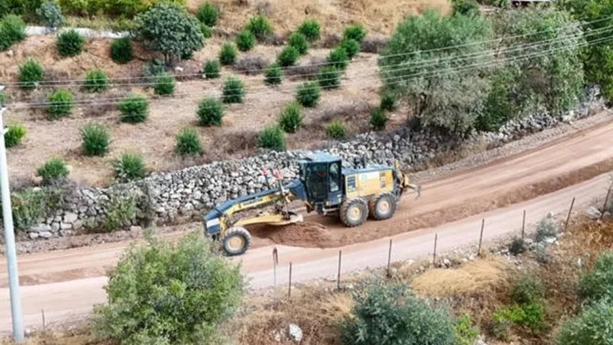 Antalya’nın kırsalında asfalt seferberliği