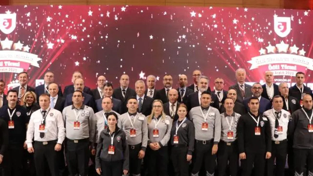 24 güvenlik görevlisine onur ödülü