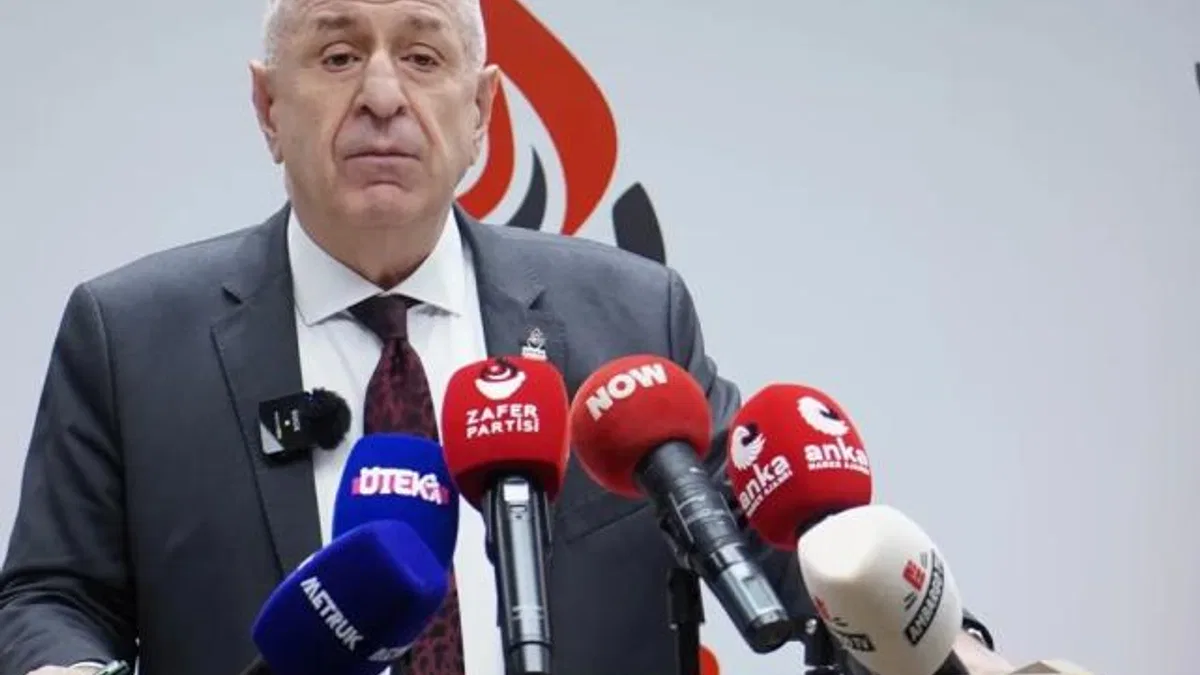 Zafer Partisi Genel Başkanı Prof. Dr. Ümit Özdağ tutuklandı