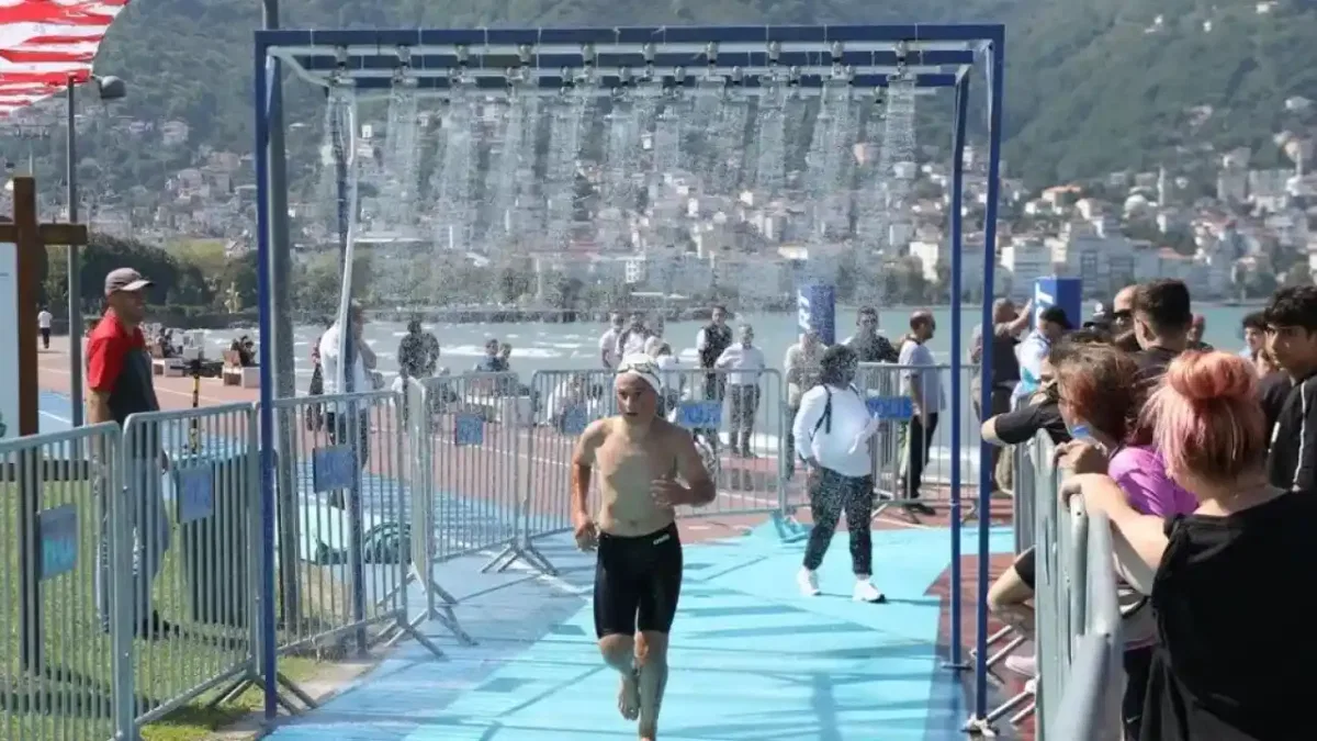 Ordu’da triatlon heyecanı