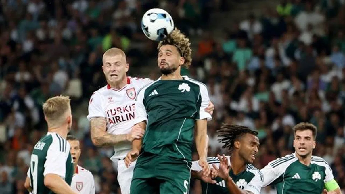 Panathinaikos 2-1 Samsunspor (Maç Sonucu) Samsunspor turu zora soktu!