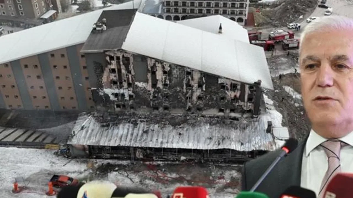 Başkan Bozbey Uludağ’daki otel yangınını değerlendirdi: Sezondan sonra olması faciayı önledi!
