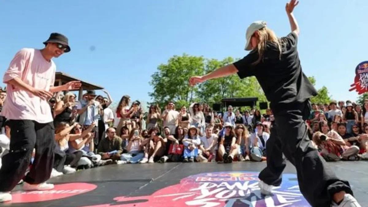 Sokak dansının en iyileri sahnede