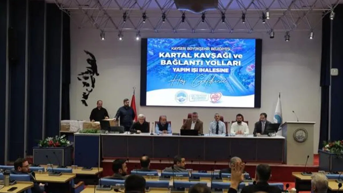 Kayseri Kartal kKavşağı’nda ihale zamanı