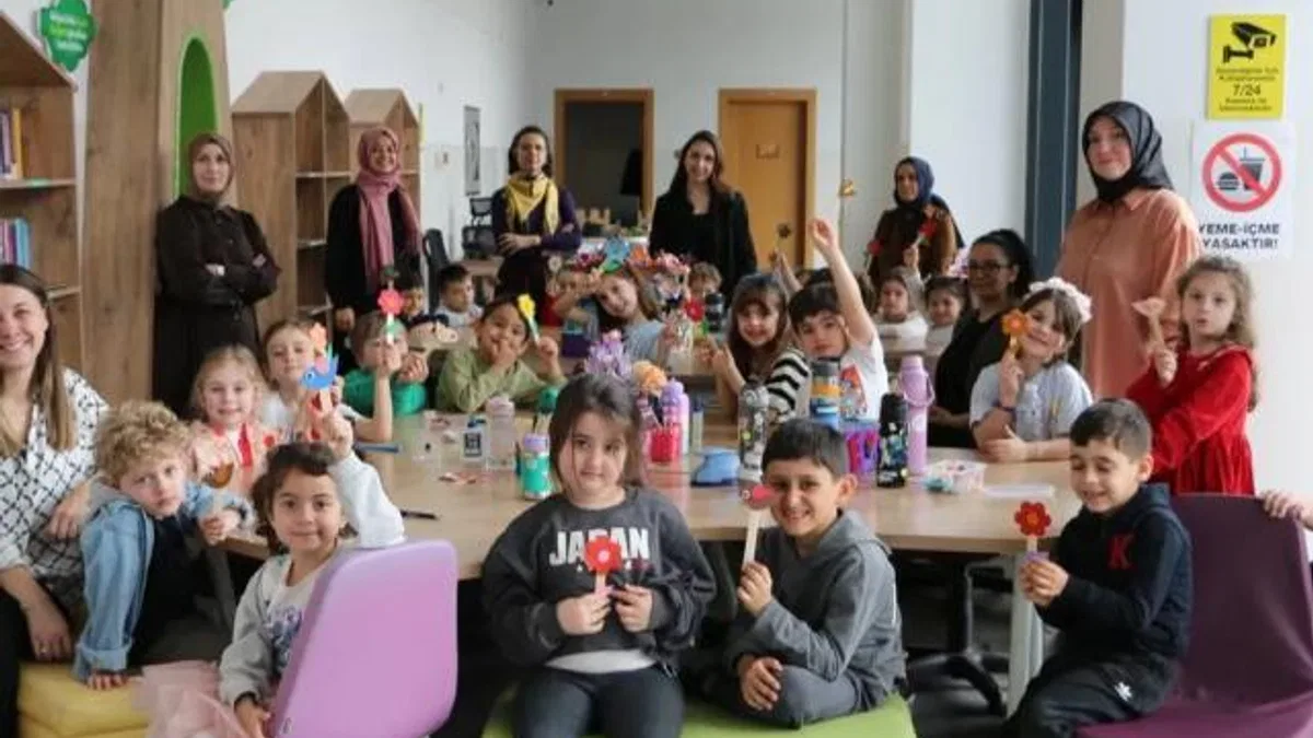 SGM Kütüphaneler Haftası’nda minik öğrencileri ağırladı