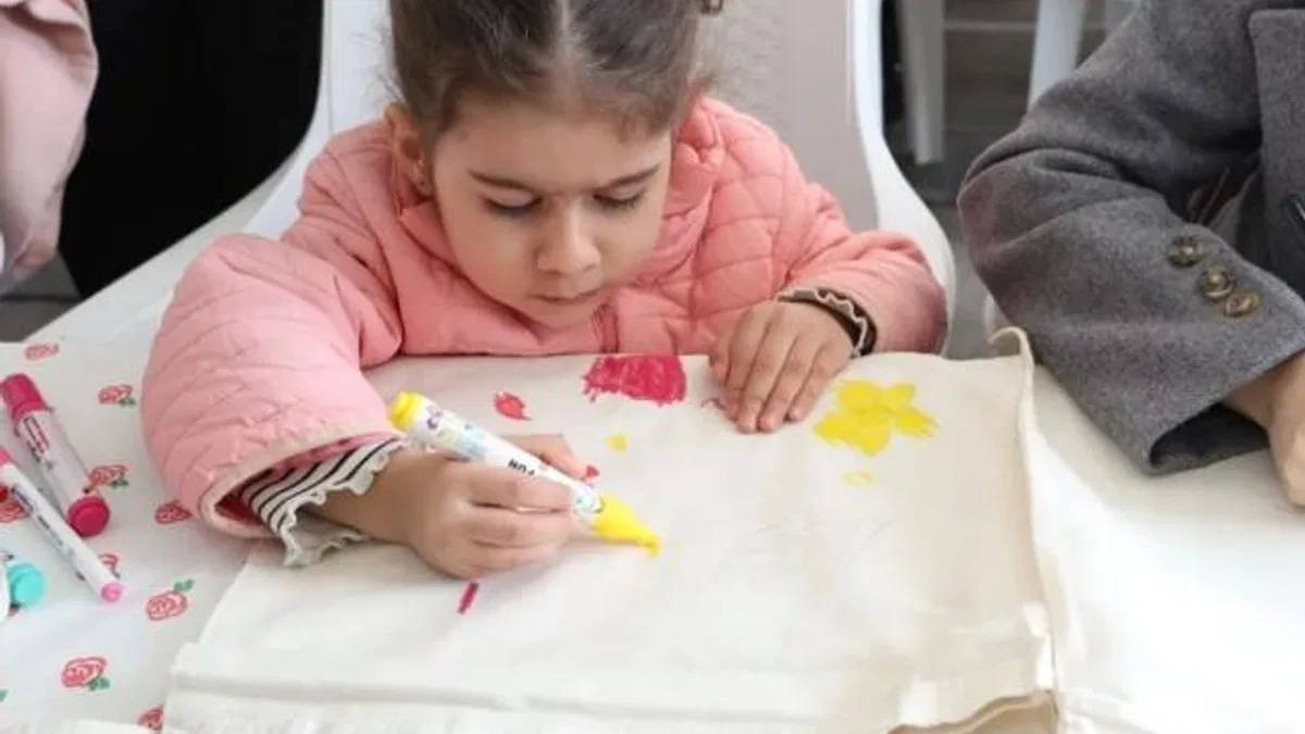 Bu atölyede keyifli zaman geçiyor