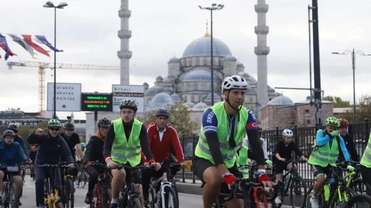 Tarihi Yarımada’da pedal çevirdiler