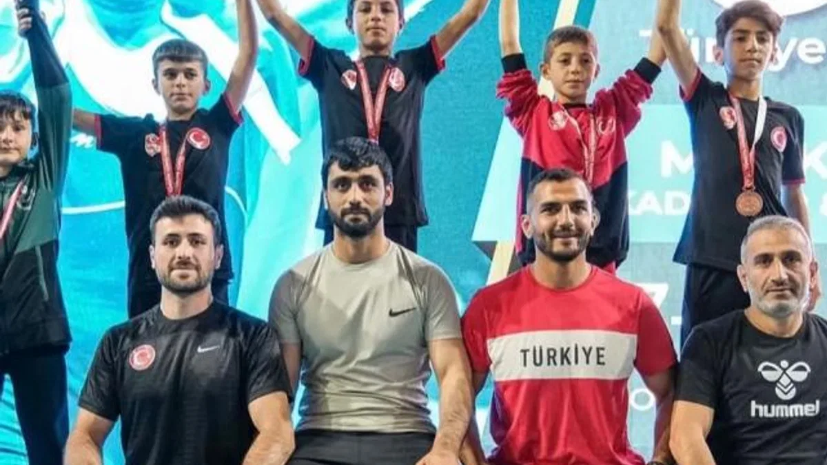 Konya Karatay’ın güreşçilerinden Türkiye Şampiyonası’nda büyük başarı