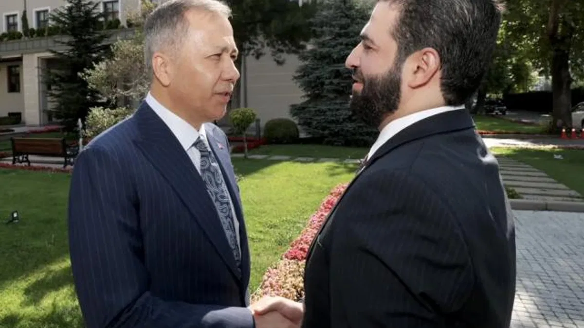 Suriyeli mevkidaşı ile güvenlik ve geri dönüşleri görüştü