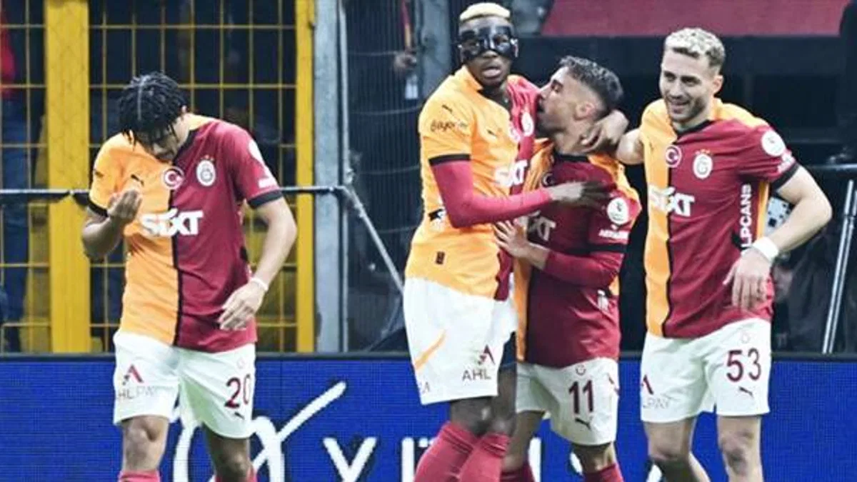 Galatasaray 2-1 Göztepe (Maç Sonucu) Aslan evinde hata yapmadı!
